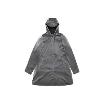 Rains Hooded Stud fastening Raincoat