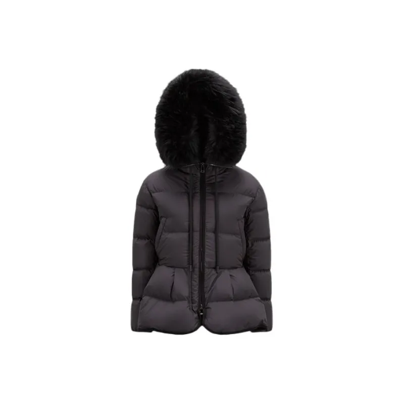 Moncler Locustelle Drawstring Zip Up Down Jacket-0