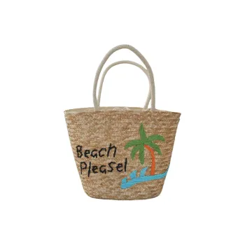 YZUE Wheat Straw Handbag Women's Multicolor