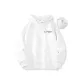 White, Fleece-Lined