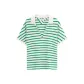 White Green Stripes 0FO