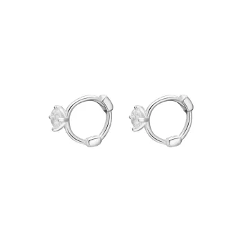 Beauty S999 Fine Silver Earrings Women's
