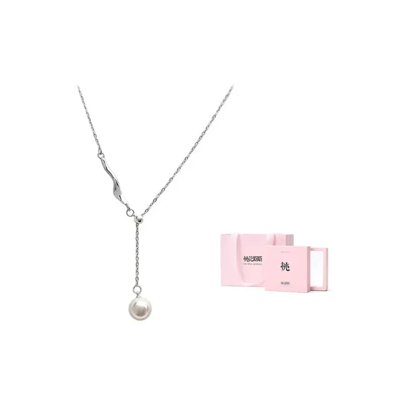TAOHUAZHAOZHAO S925 Silver Necklaces Women's-6