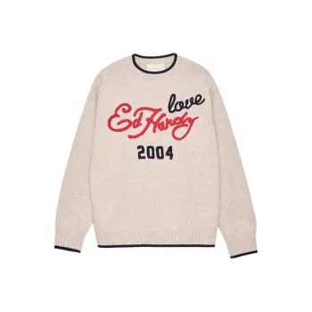 Ed Hardy Knitwear Women's Ivory White