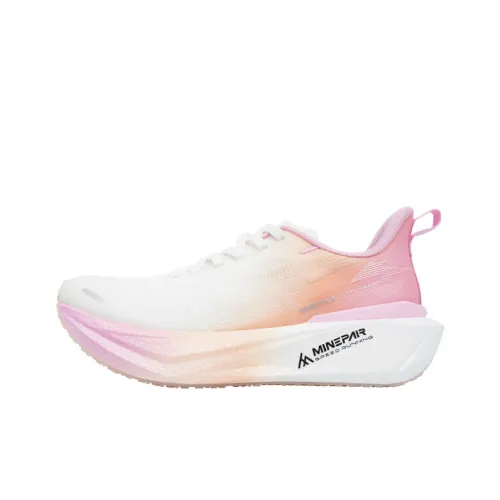 VICTORY LIGHT Running Shoes Unisex Low Top Pink/White