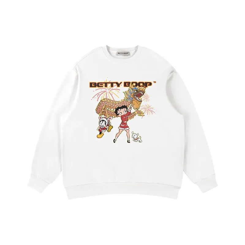 BETTY BOOP Sweatshirts Unisex-0
