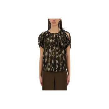 ISABEL MARANT ETOILE Metallic threading Blouse