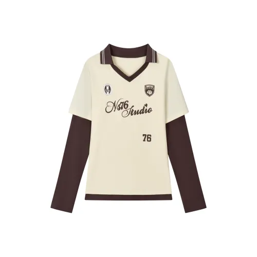 NS76 Polo Shirts Women's Cream