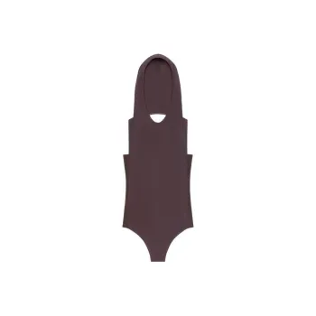 COURREGES Illusion Hooded Bodysuit