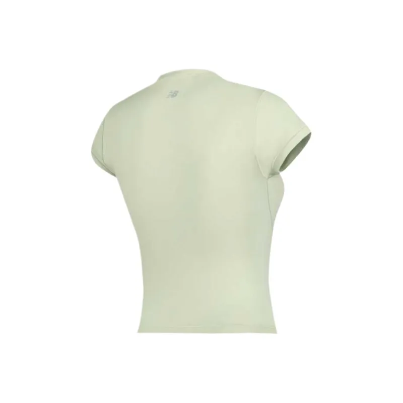 New Balance Regular T Shirt Women's Olive Green-1