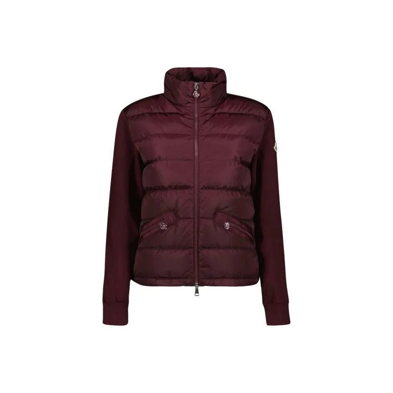 Moncler Panelled Zip Up Puffer Jacket-0