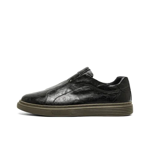 ENRICO COVERI Slip Resistant, Abrasion Resistant, Balance, Lightweight, Breathable Low Top Skateboard Shoes Men's