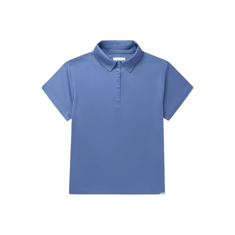 Columbia Fishing Collection Tidal Polo Shirt Women's Blue-0