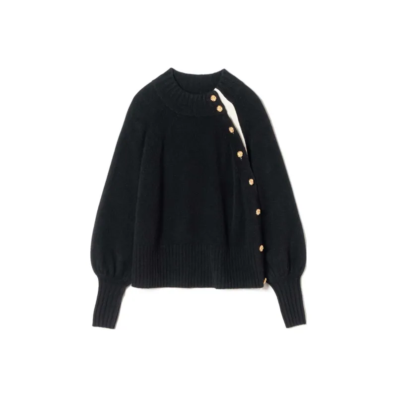 SNOWFORTE Cashmere Sweater Women's Obsidian Black-0