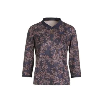 QIAOWANNI Knitwear Women's Gold Wheat Ear Flower Blue