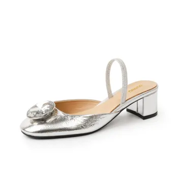 Dunnu Rubber Sole Abrasion Resistant Closed Toe Slippers Women's