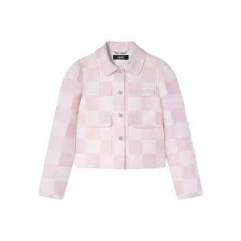 VERSACE SS24 Jackets Coats Women's Light Pink Red
