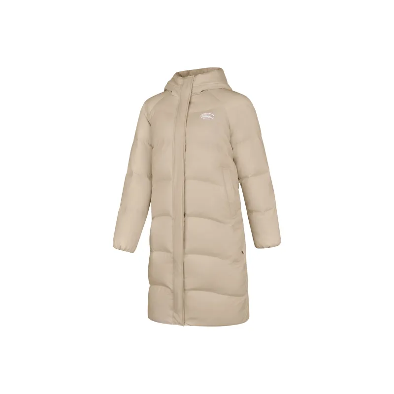 QIAODAN Down Jacket Women's Pine Wood Color-0