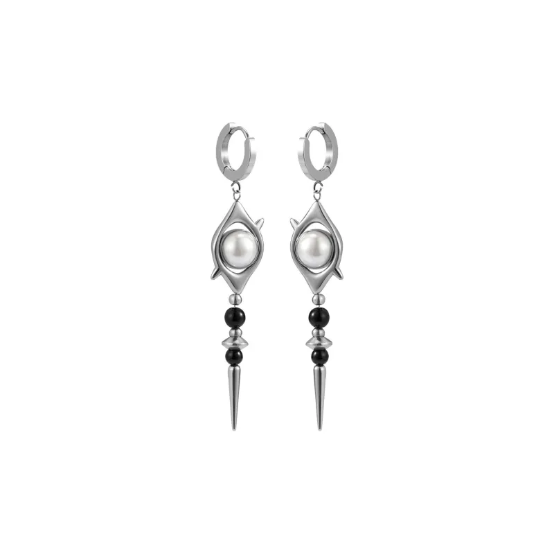 BLACKHEAD Titanium Steel Earrings Unisex-4