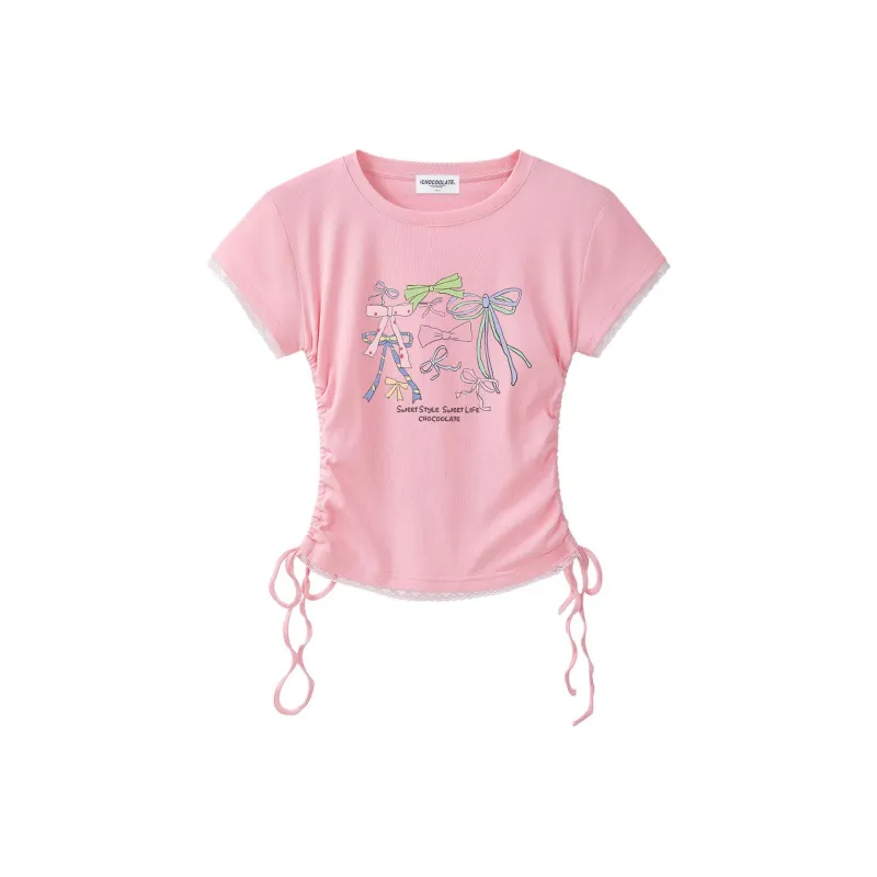  CHOCOOLATE T Shirt Women's PKX/Light Pink-0