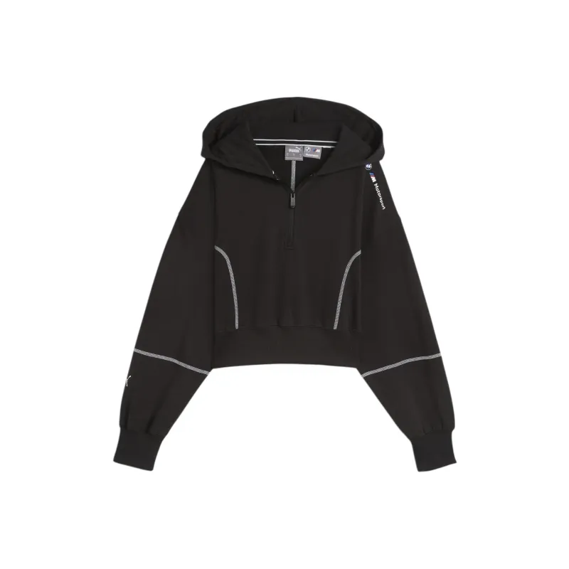 PUMA Bmw M Motorsport Women's Hooded Sweat Jacket-0
