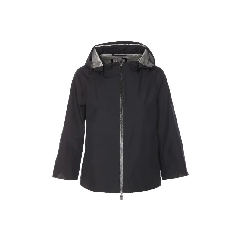 HERNO Hooded Zip Up Jacket-0