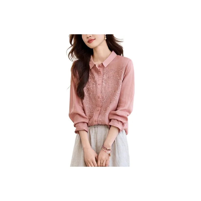 Korean style Shirts Women's-4