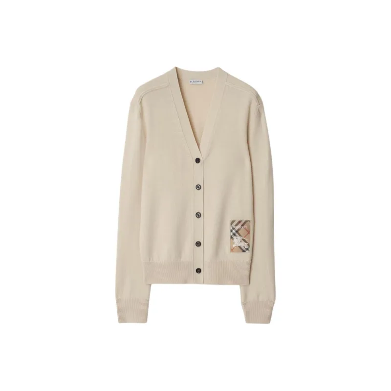 Burberry Ekd Ww Cardigan Nutmeg-0
