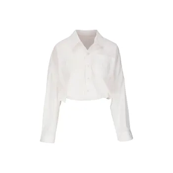 R13 Crossover Bubble Shirt