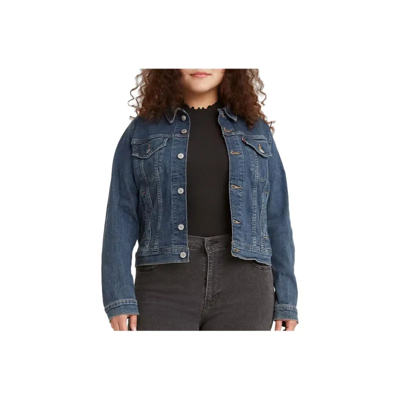 Levis Jackets Women's Gray Black-0