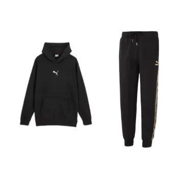 PUMA Team Hoodie TR Casual Sportswear Men's Black