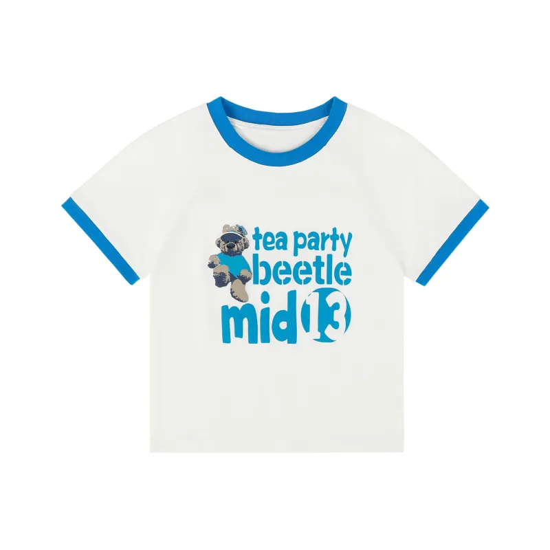 BEETLE TOWN Raglan Sleeve Short Sleeved T Shirt Women's-0