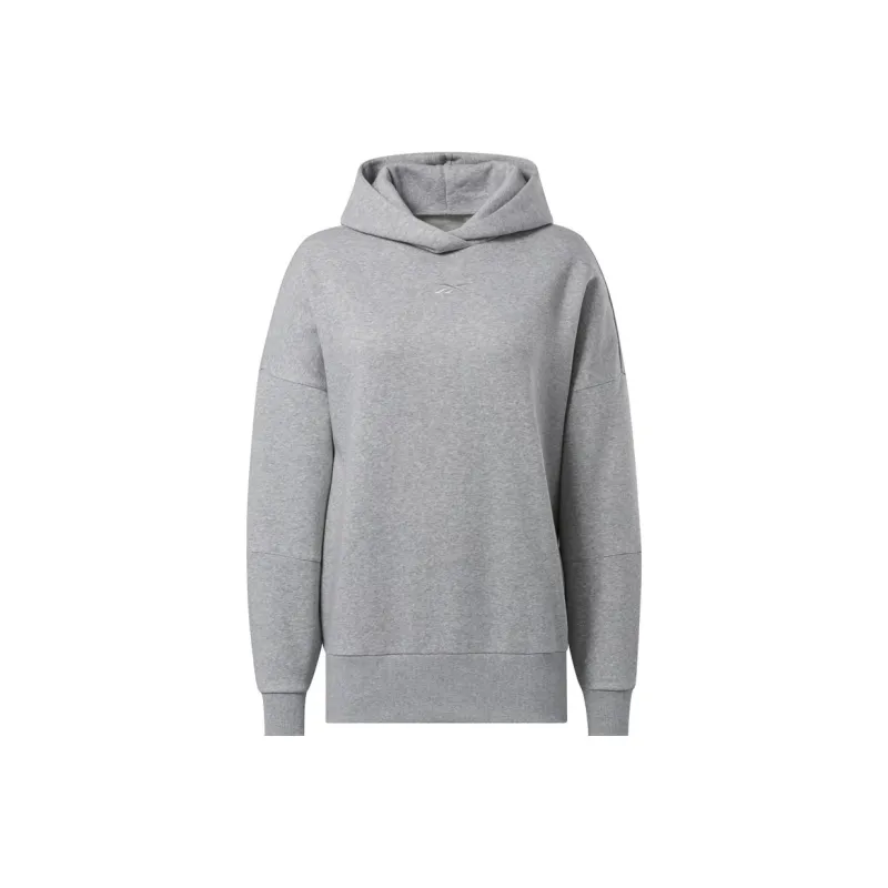 Reebok LUX HOODIE Sweatshirt Women's Gray-0