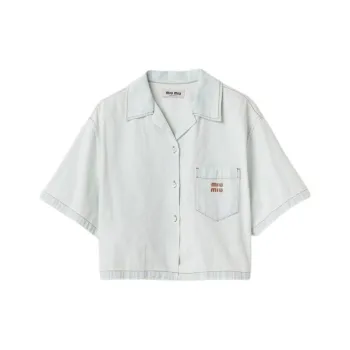 MIU MIU Chambray Denim Shirt