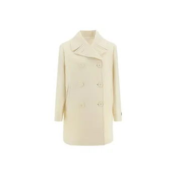 PRADA Double-Breasted Peacoat