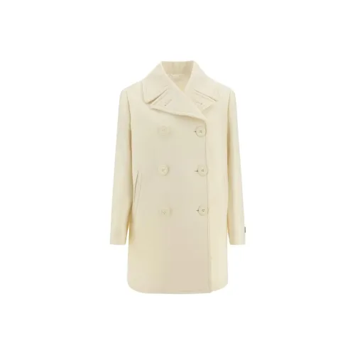 PRADA Double-Breasted Peacoat