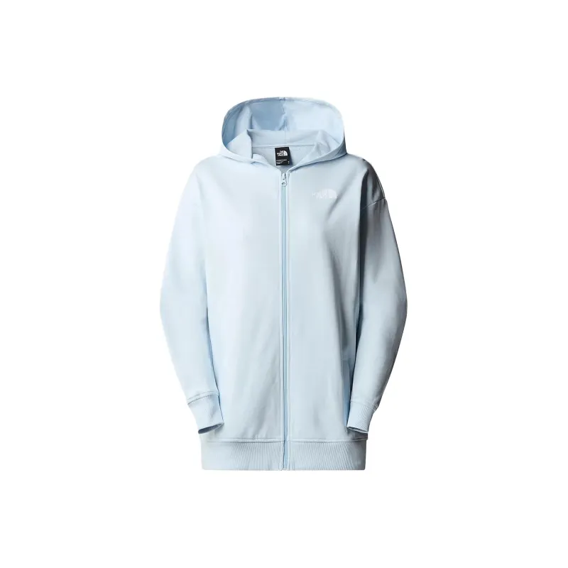 THE NORTH FACE SIMPLE DOME FULL-ZIP HOODIE Sweatshirt Women's Light Blue-0