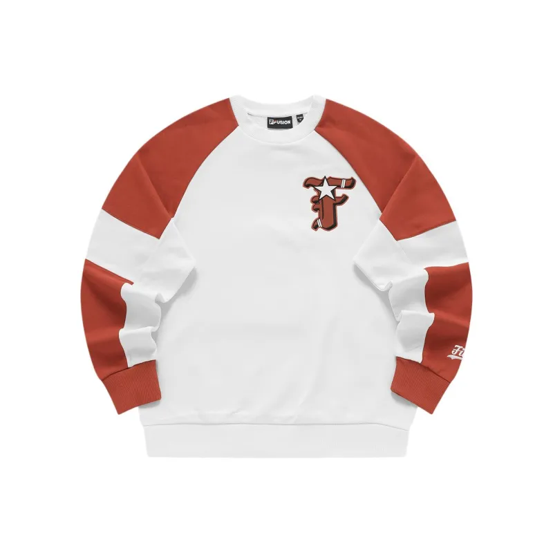 FILA FUSION Sweatshirt Women's Table Tennis Orange-0