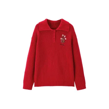 LEDIN Knitwear Women's Samba Red
