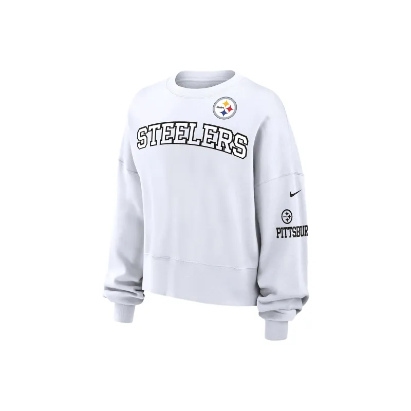 Nike Pittsburgh Steelers Women's Nike Nfl Pullover Crew-0