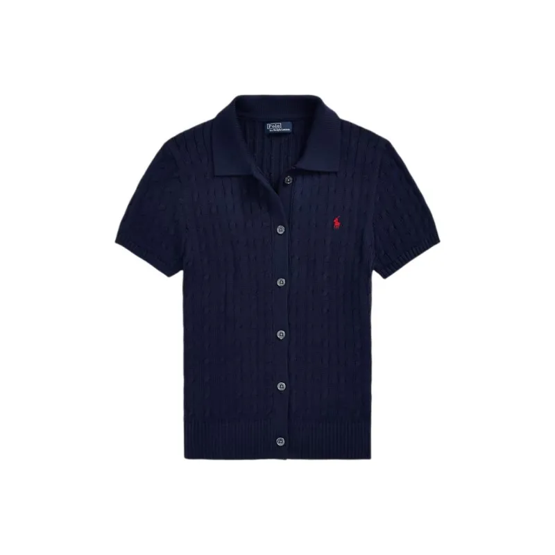 Polo Ralph Lauren Cable knit Polo Shirt-0