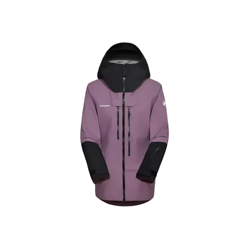 MAMMUT Haldigrat Jackets Coats Women's Blood Red/Marine Blue-5
