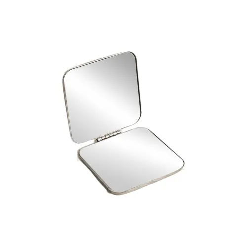 JIXUAN Portable Double Sided Handheld Device Foldable Mirror Dressing & Grooming