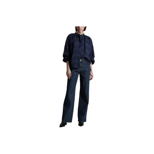 Other Stories Shirt Women's Dark Blue