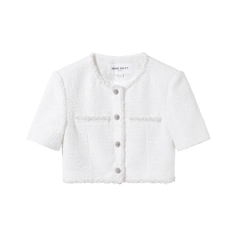Miss Sixty Jackets & Coats Women's White-0