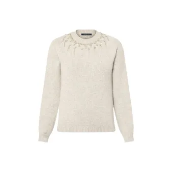 LOUIS VUITTON Tassel Embroidery Pullover