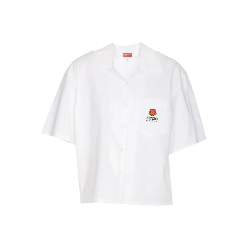 KENZO Buttoned Short Sleeved Shirt-0