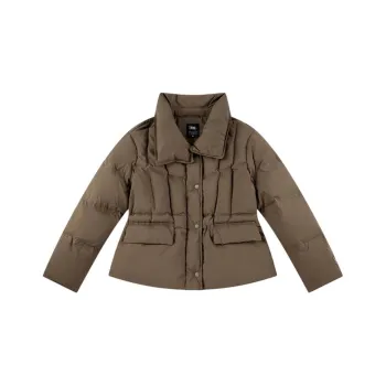 QIAODAN Dry Down Jacket Women's Ore Brown