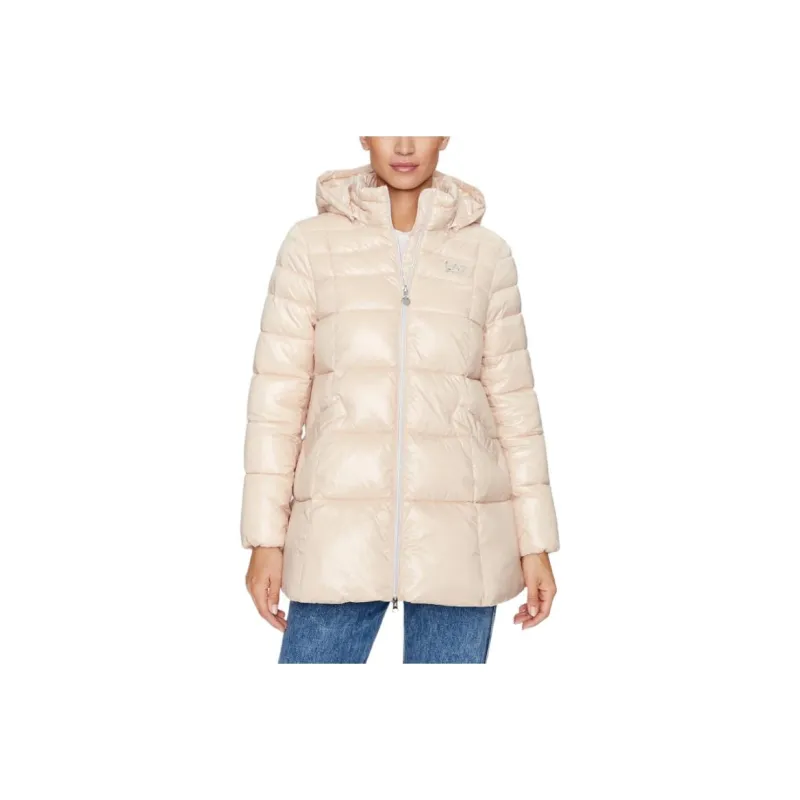 EMPORIO ARMANI Logo print Hooded Padded Jacket-0