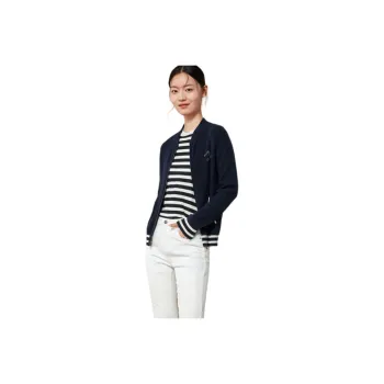 MIHUANG Cashmere Sweater Women's Navy Blue